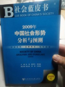 社会草皮书：2009年中国社会形势分析与预测