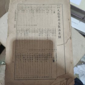 丸散膏丹自制法 1954年香港上海印书馆