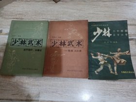 少林武功（3本合售）