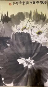 张宝树画作(荷塘清夏)