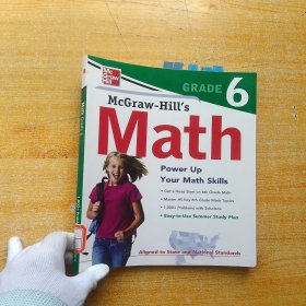 McGraw-Hill's Math GRADE 6 大16开【书内有字迹】