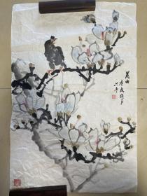 花鸟画 字画 条幅 纯手绘 国画 作品