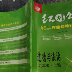 红对勾45分钟作业与单元评估道德与法治九年级上册