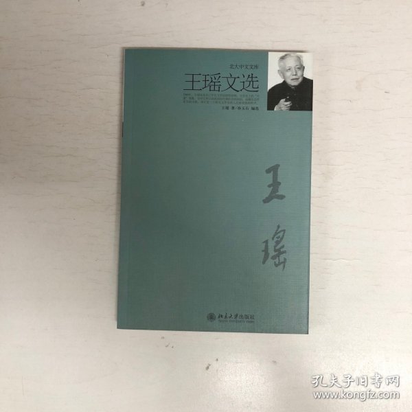 北大中文文库：王瑶文选