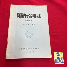 阴道内子宫切除术 改进式