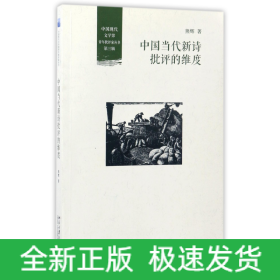 中国当代新诗批评的维度/中国现代文学馆青年批评家丛书