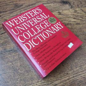 WEBSTER'S UNIVERSAL COLLEGE DICTIONARY