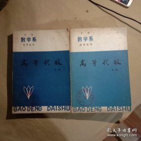 大学数学系自学丛书一高等代数(上下)(有自然黄斑)