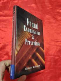 Fraud Examination and Prevention       （小16开，硬精装） 【详见图 】