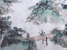 省书法家协会会员 原陕西省安康市群艺馆馆长 著名画家王宝精作