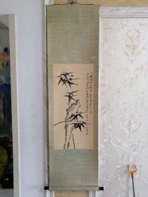 北京著名画家汪涛早期作品，手工老纸本纸裱，包真，【53】