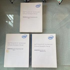 Intel 64 and IA-32 Architectures Software Developers Manual（3册合售）