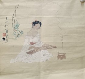 广西艺术学院院长，郑军里人物画