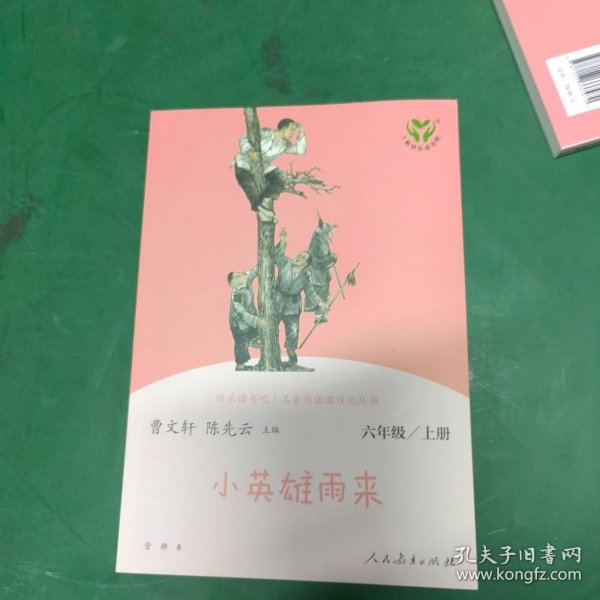 快乐读书吧小英雄雨来人教版配合统编语文“快乐读书吧”栏目同步使用六年级上册