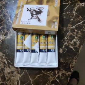 马利牌中国画颜料花青每盒5支，每支12ml