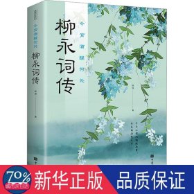 今宵酒醒何处 柳永词传 中国名人传记名人名言 杨柳 新华正版