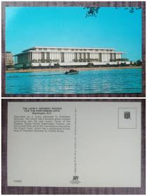 外国明信片，美国原版，肯尼迪表演艺术中心，品如图