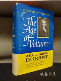 The Story of Civilization Ⅸ：The Age of Voltaire. By Will Durant & Ariel Durduant.杜兰特：文明的故事卷九。