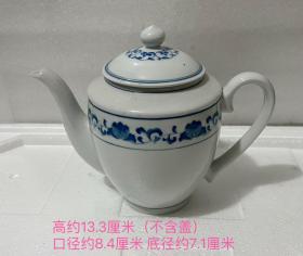 茶壶花卉广西北流瓷