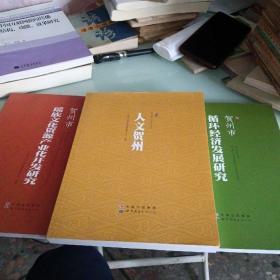 贺州市瑶族文化资源产业化开发研究、人文贺州、贺州市循环经济发展研究
