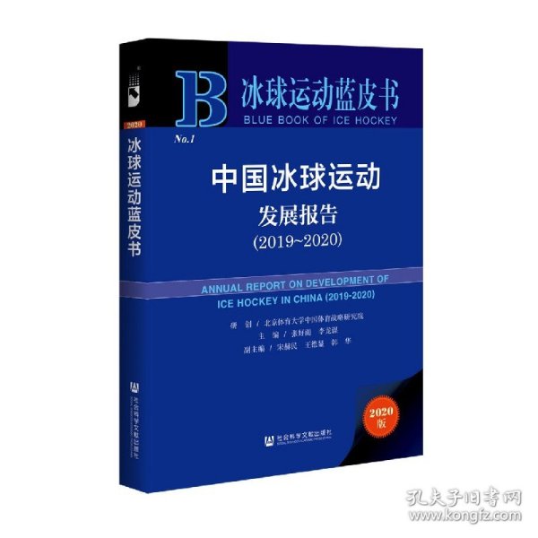 冰球运动蓝皮书：中国冰球运动发展报告（2019～2020）