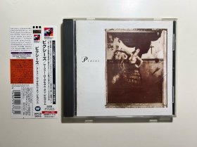 Pixies - Surfer Rosa & Come On Pilgrim，CD，08年日版，带侧标，小妖乐队，4AD，外壳磨痕裂痕，盘面轻微痕迹