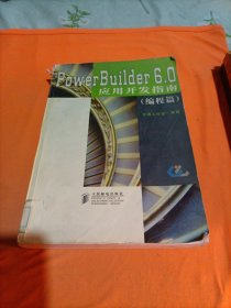 PowerBuilder 6.0应用开发指南.编程篇