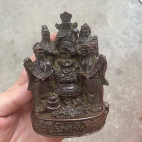 五路财神摆件，品相如图