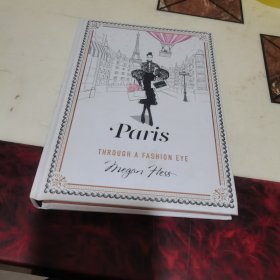 英文原版 Paris: Through a Fashion Eye 巴黎时尚服装插图手稿