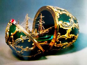 Fabergé 法贝热【俄皇御用珠宝匠，超300件珠宝大图，真正的彩蛋】法文版 稀见精美图册）