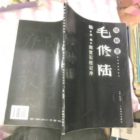 细柳营书法系列丛书：毛修陆临·张旭·郎官石柱记序 大16开 [千里书画]