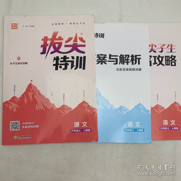 拔尖特训：语文（六年级上人教版）