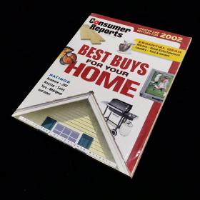 Consumer Reports Best Buys For Your Home 2002 by The Editors of Consumer Reports