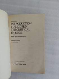 introduction to modern theoretical physics volume 2 现代理论物理学导论 第2卷