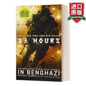 英文原版 13 Hours  13小时 班加西的秘密士兵 英文版 进口英语原版书籍
