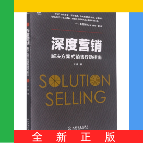 深度营销：解决方案式销售行动指南