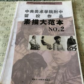 中央美术学院附中留校作品：素描大范本NO.2