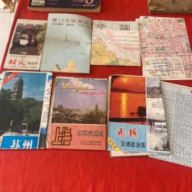 各类旅游地图28张