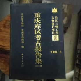 长江三峡工程文物保护项目报告：重庆库区考古报告集1998卷