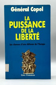 《自由的力量：欧洲的战略与未来》艾蒂安·科佩尔将军 La Puissance De La Liberté 法语原版书