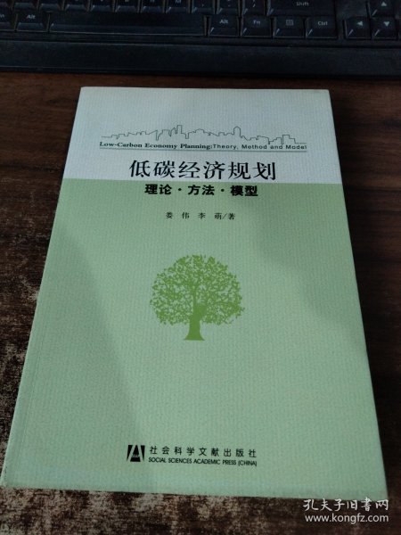 低碳经济规划：理论·方法·模型