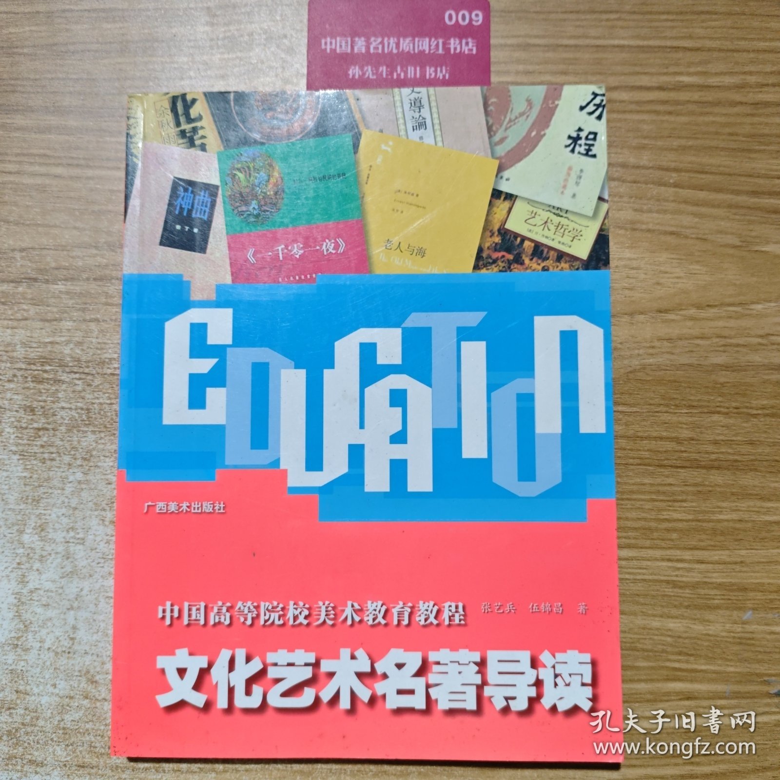 中国高等院校美术教育教程：文化艺术名著导读