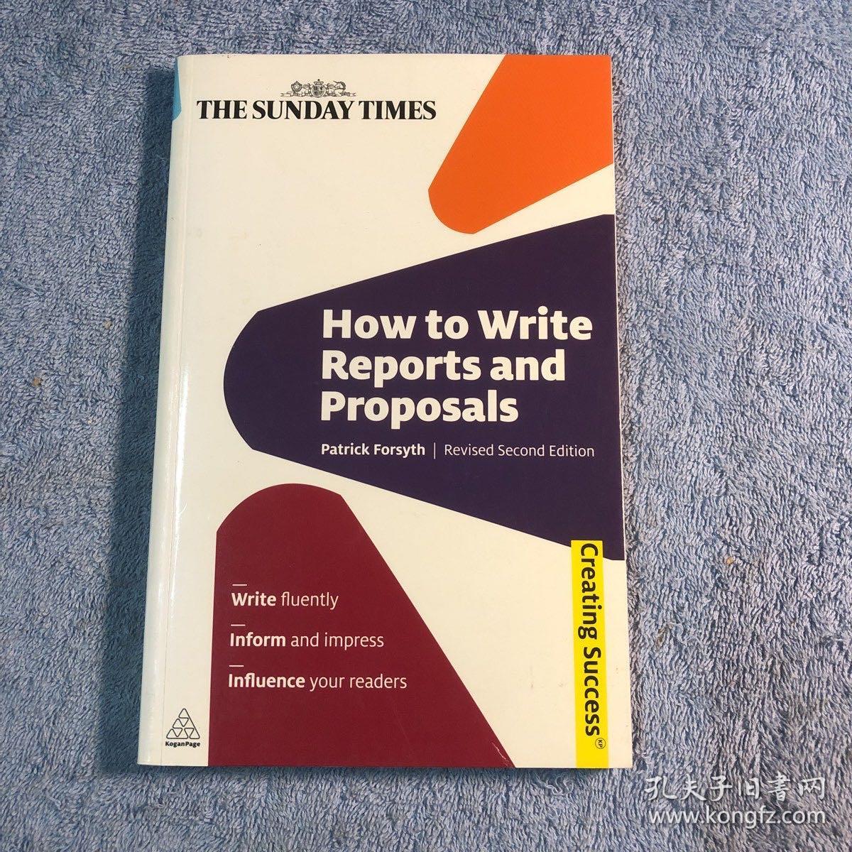 How to Write Reports and Proposals