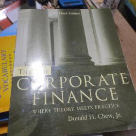 The New Corporate Finance