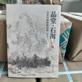 正版现货 品堂：石揖山水诗画研修记录