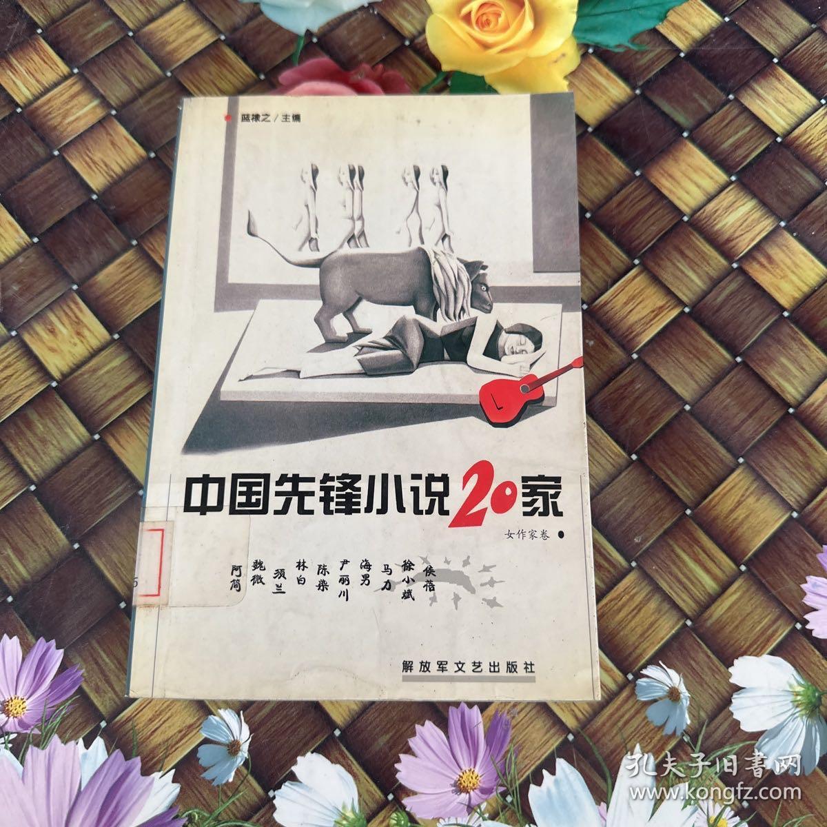 中国先锋小说20家男作家卷 馆藏正版无笔迹