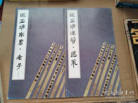 马王堆汉简.遣策、马王堆帛书．老子，两本合售