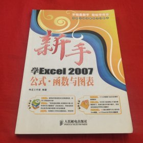 新手学Excel 2007公式：函数与图表