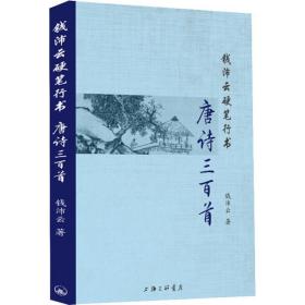 钱沛云硬笔行书唐诗三百首 学生常备字帖 钱沛云