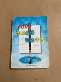 6000常用成语钢笔字帖